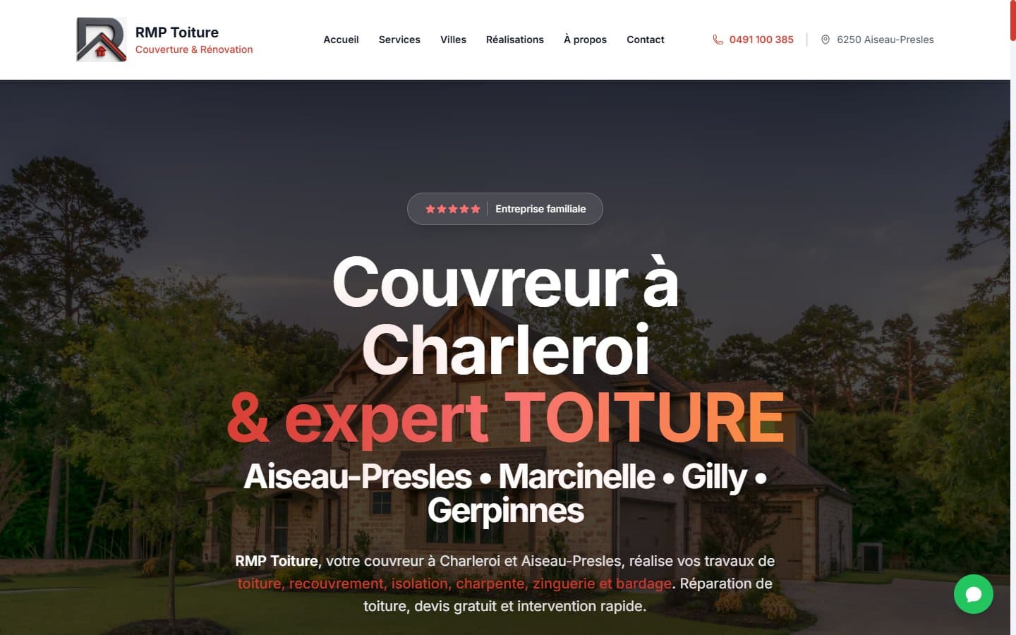 Site RMP Toiture
